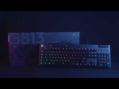 Logitech G G813 Lightsync RGB 機械式遊戲鍵盤