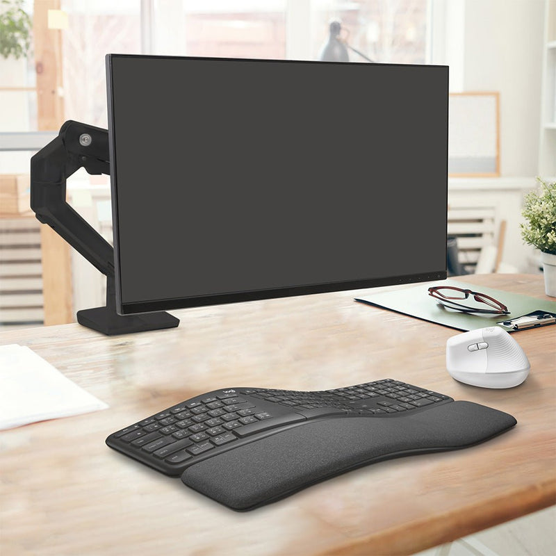 LIFT 人體工學垂直滑鼠 + HX 桌上型單螢幕支架(自由配) - 羅技 Logi 網路旗艦店