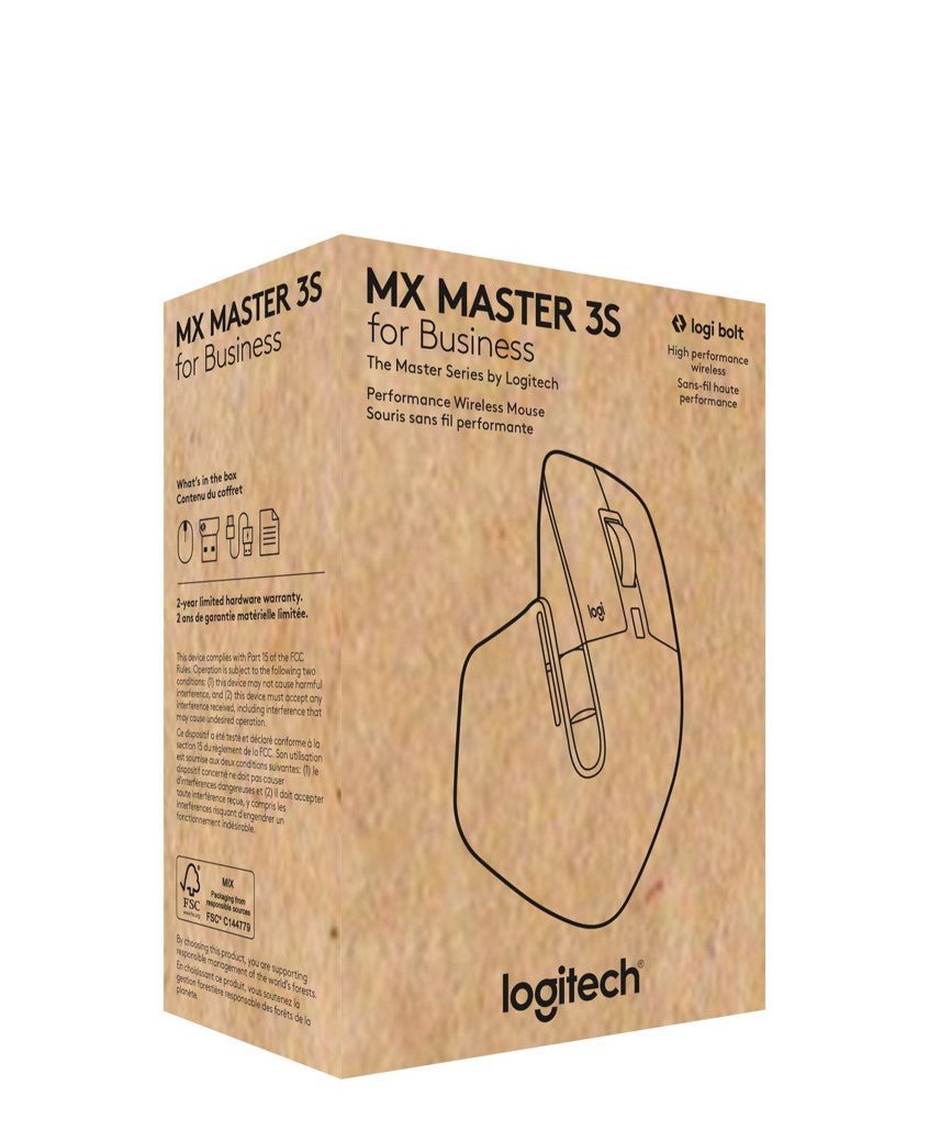 MX Master 3S for Business 無線智能滑鼠 石墨黑 - B2B - 羅技 Logi 網路旗艦店