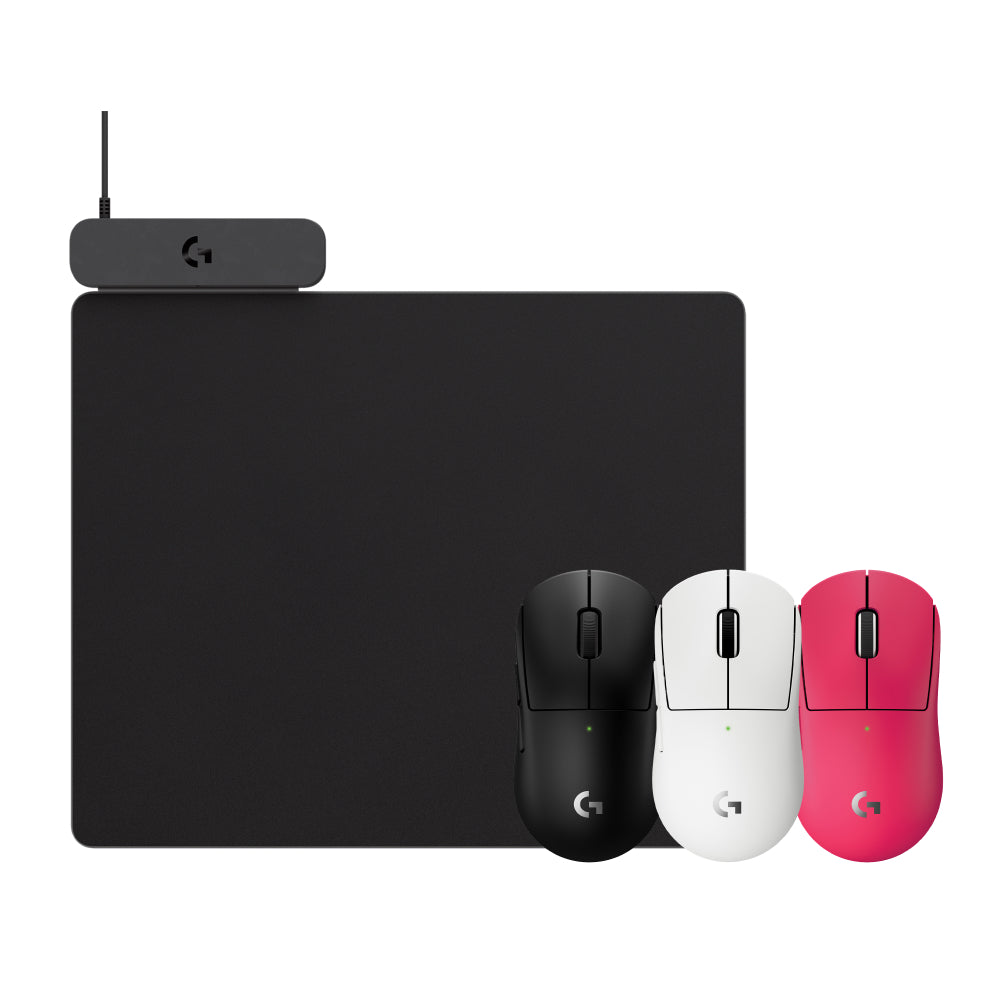 【即充組合】POWERPLAY 2 充電鼠墊 + SUPERLIGHT 2 COMPACT 無線輕量化滑鼠