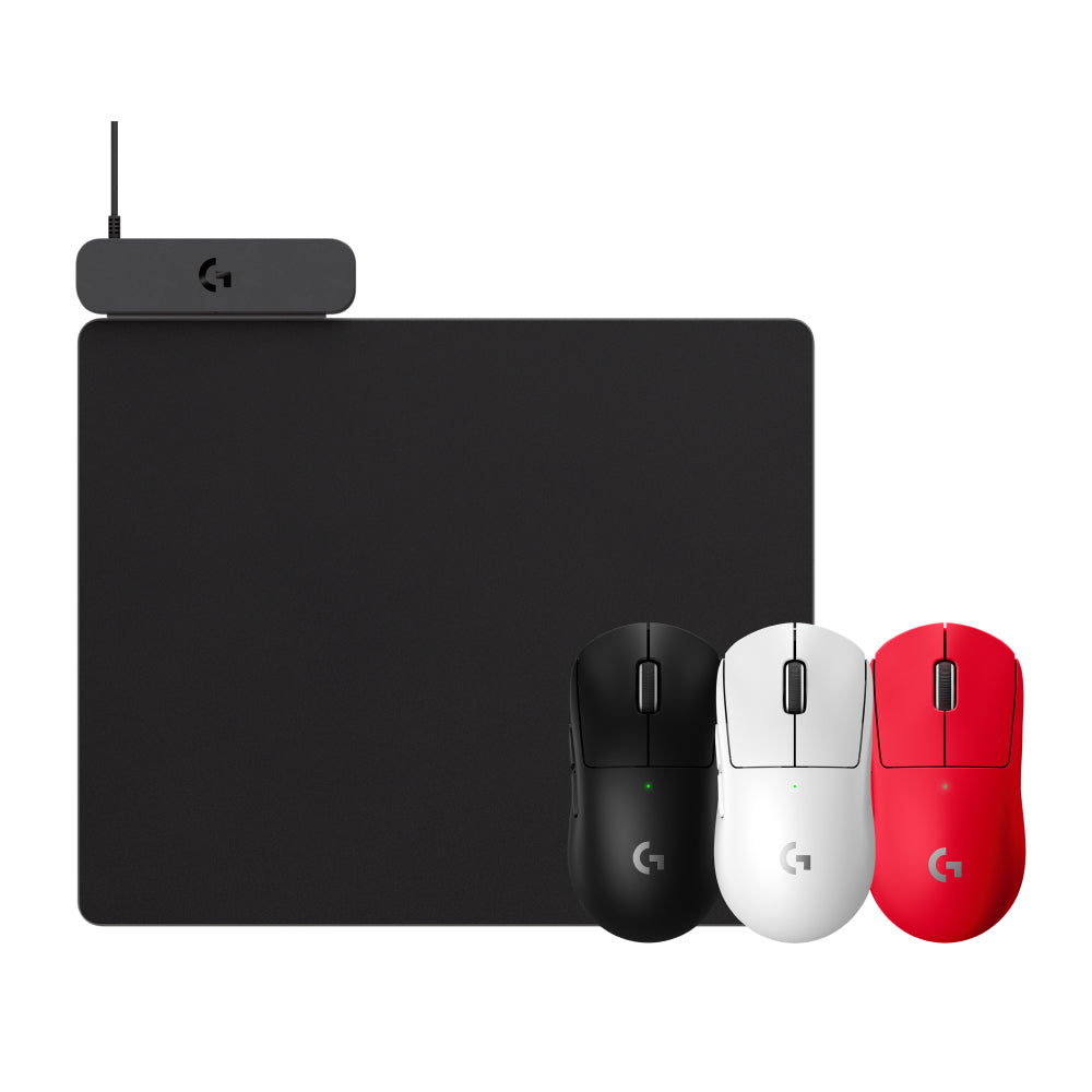 【即充組合】POWERPLAY 2 充電鼠墊 + SUPERLIGHT 2 SE無線輕量化滑鼠