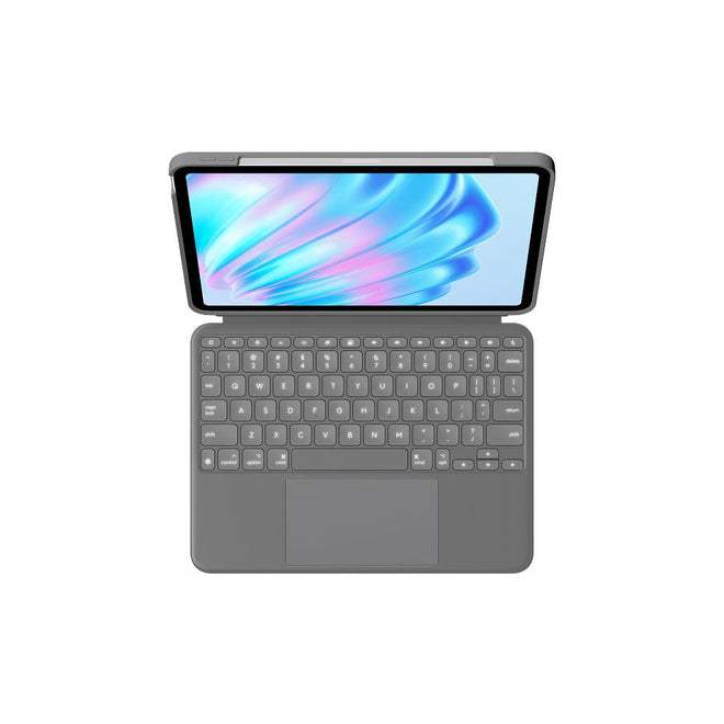 Logitech Combo Touch 鍵盤保護套- iPad Air 11 吋 5-6代 (M2)  - 企業版