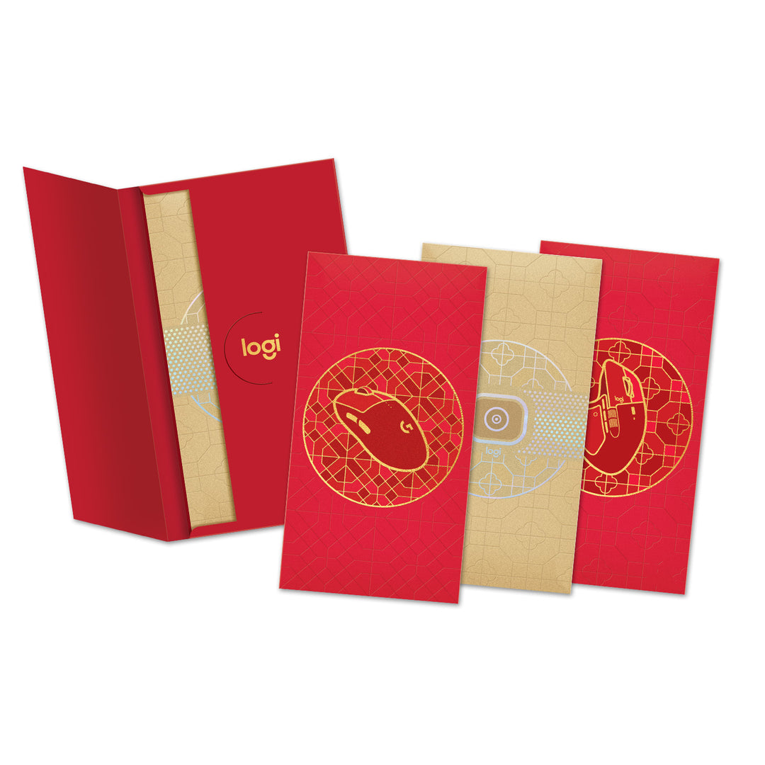 贈品 - Logitech 馬年紅包袋(隨機款式)