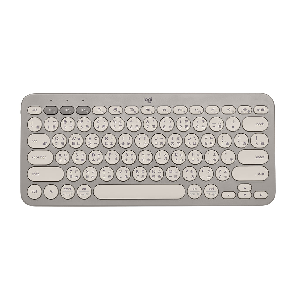 K380 跨平台藍牙鍵盤(星暮紫/迷霧灰)