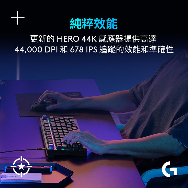Logitech G G304 X SUPERLIGHT 無線電競滑鼠