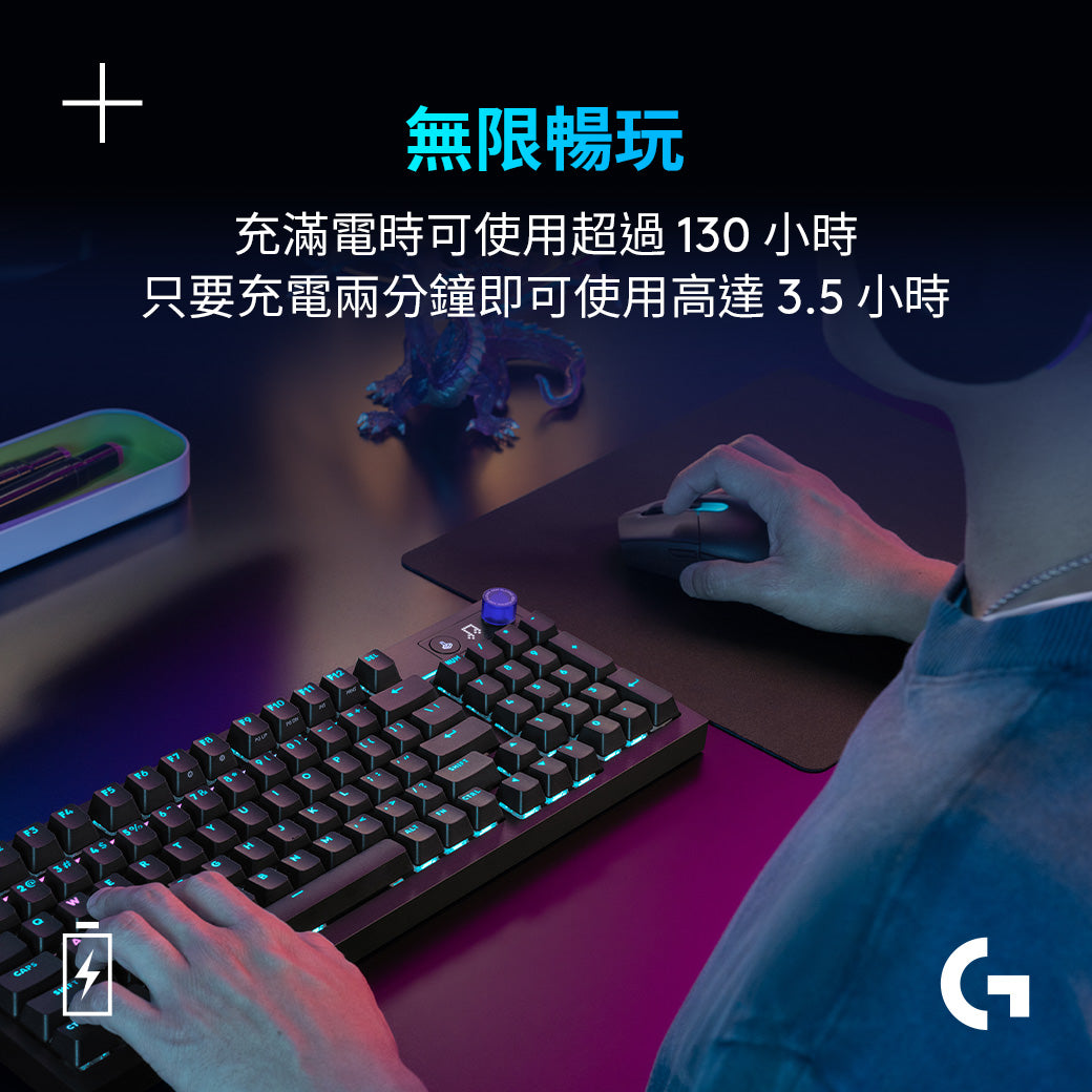 Logitech G G304 X SUPERLIGHT 無線電競滑鼠