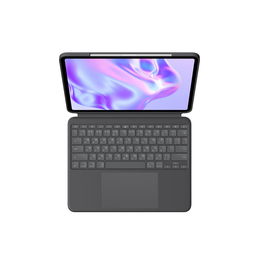 【雙11新會員最高折350】Logitech Combo Touch 鍵盤保護套- iPad Pro 13吋 7代 (M4)