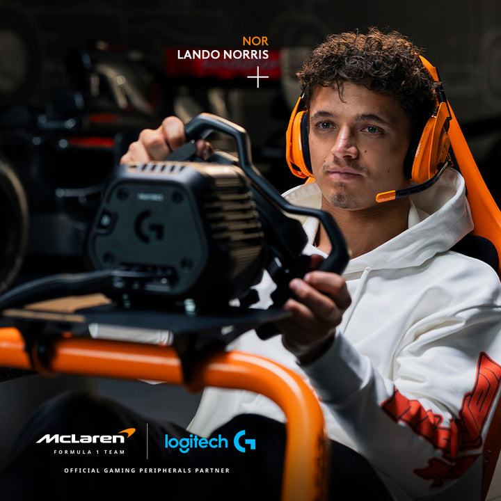 Logitech G RS 麥拉倫聯名蝶型方向盤Track Wheel