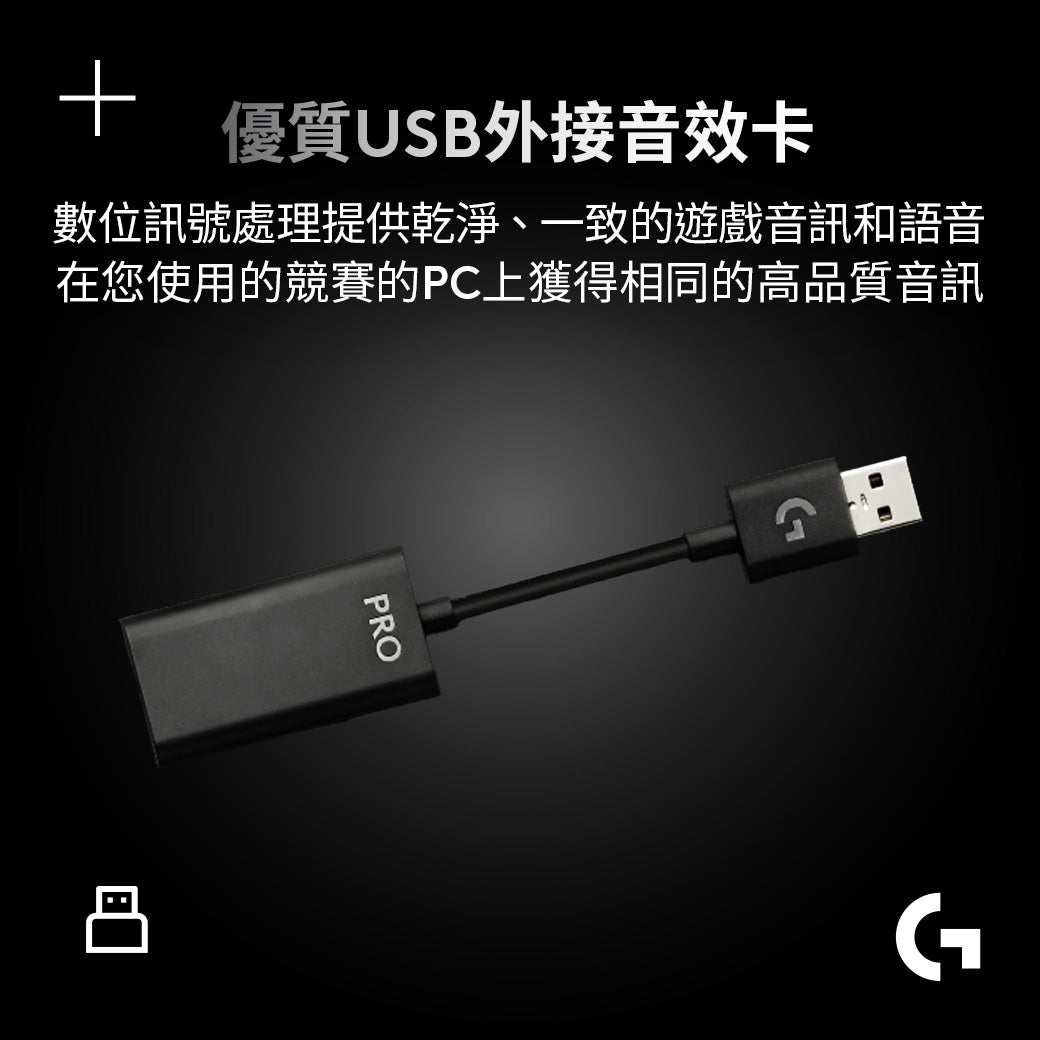 Logitech G PRO X 專業級電競有線耳機麥克風