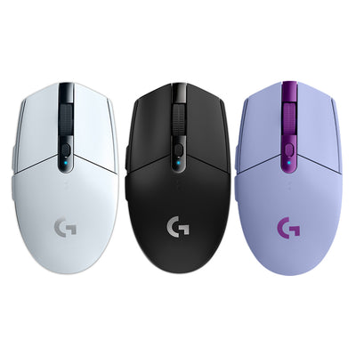 G304 LIGHTSPEED 無線電競滑鼠(黑/白/藍/紫/綠)
