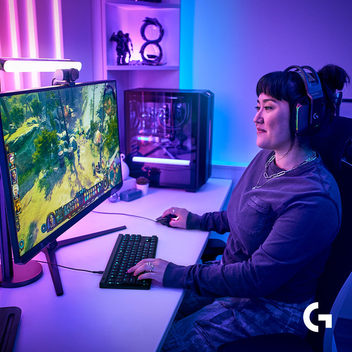 Logitech G G515 TKL 輕薄有線機械式電競鍵盤