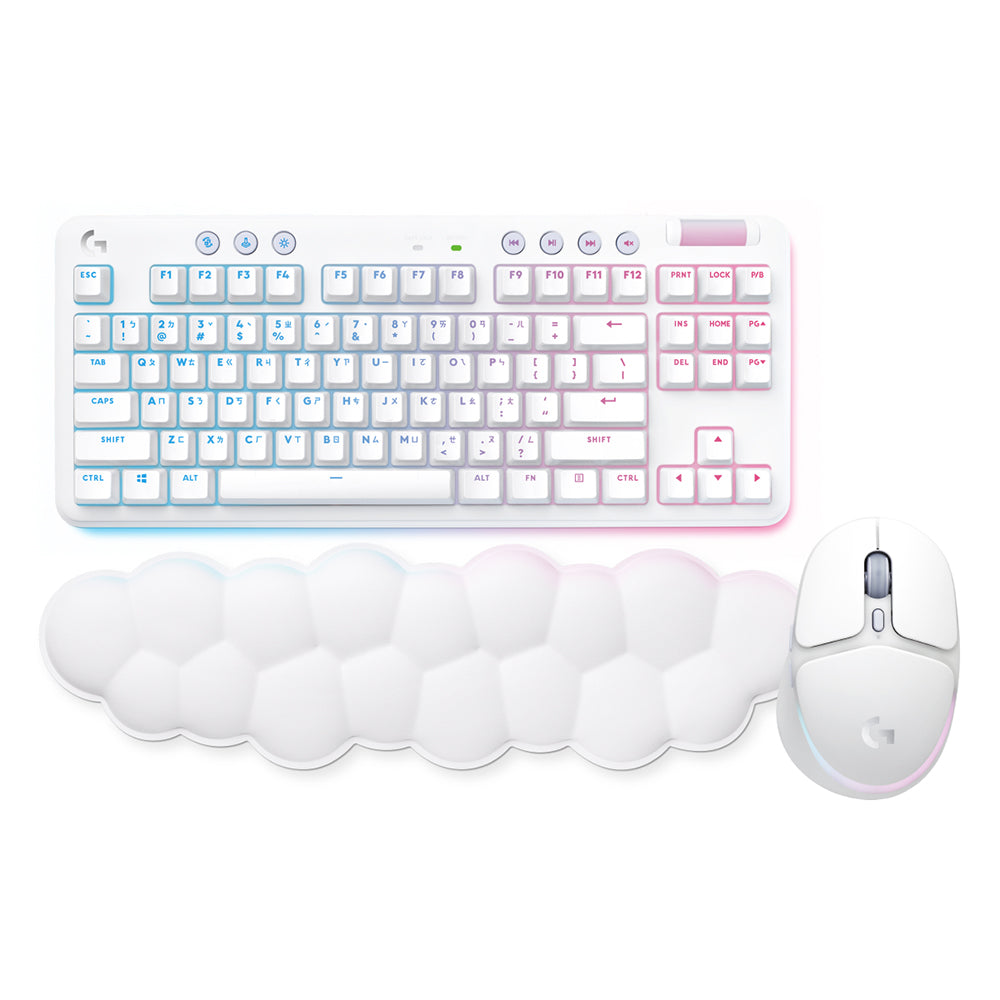 【推薦組合】G705 美型炫光多工遊戲滑鼠+G715 無線美型炫光機械式鍵盤