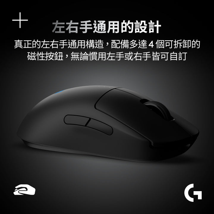 【新春新客最高折300】Logitech G PRO 2 LIGHTSPEED 第二代無線電競滑鼠(GPW2)