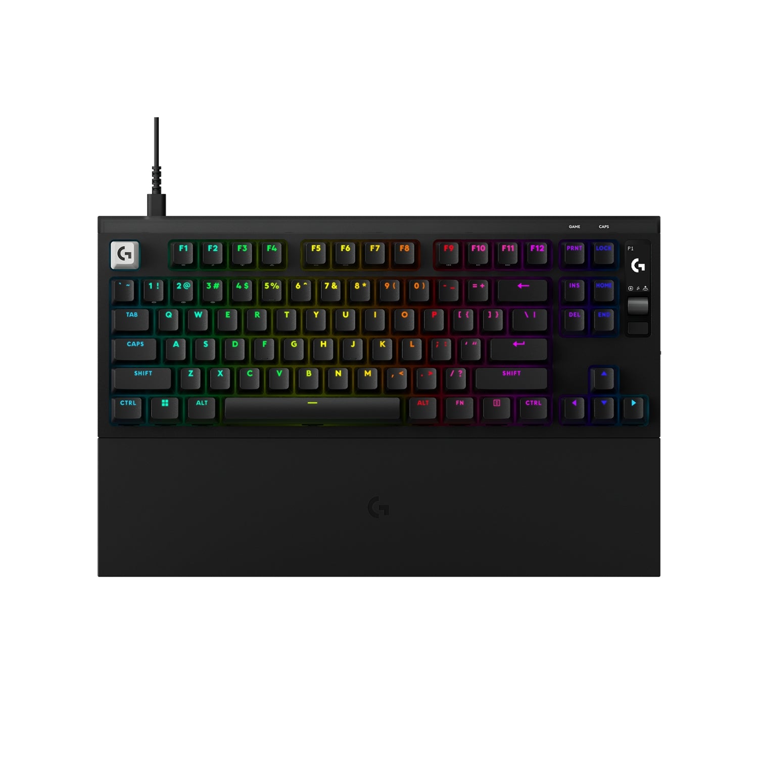 Logitech G PRO X2 RAPID 磁性類比有線電競鍵盤