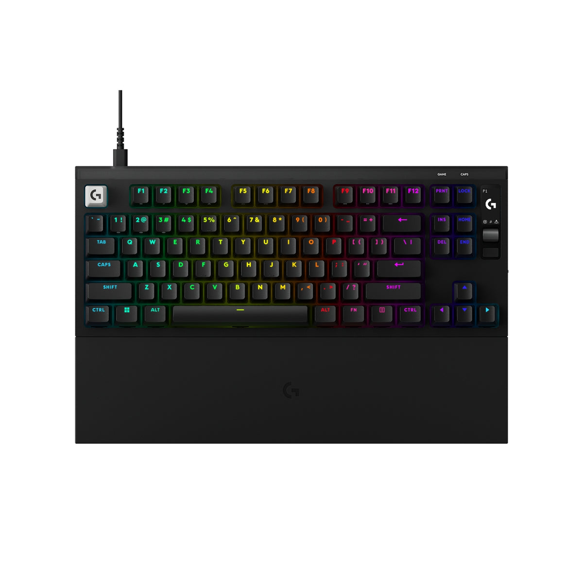 Logitech G PRO X2 RAPID 磁性類比有線電競鍵盤