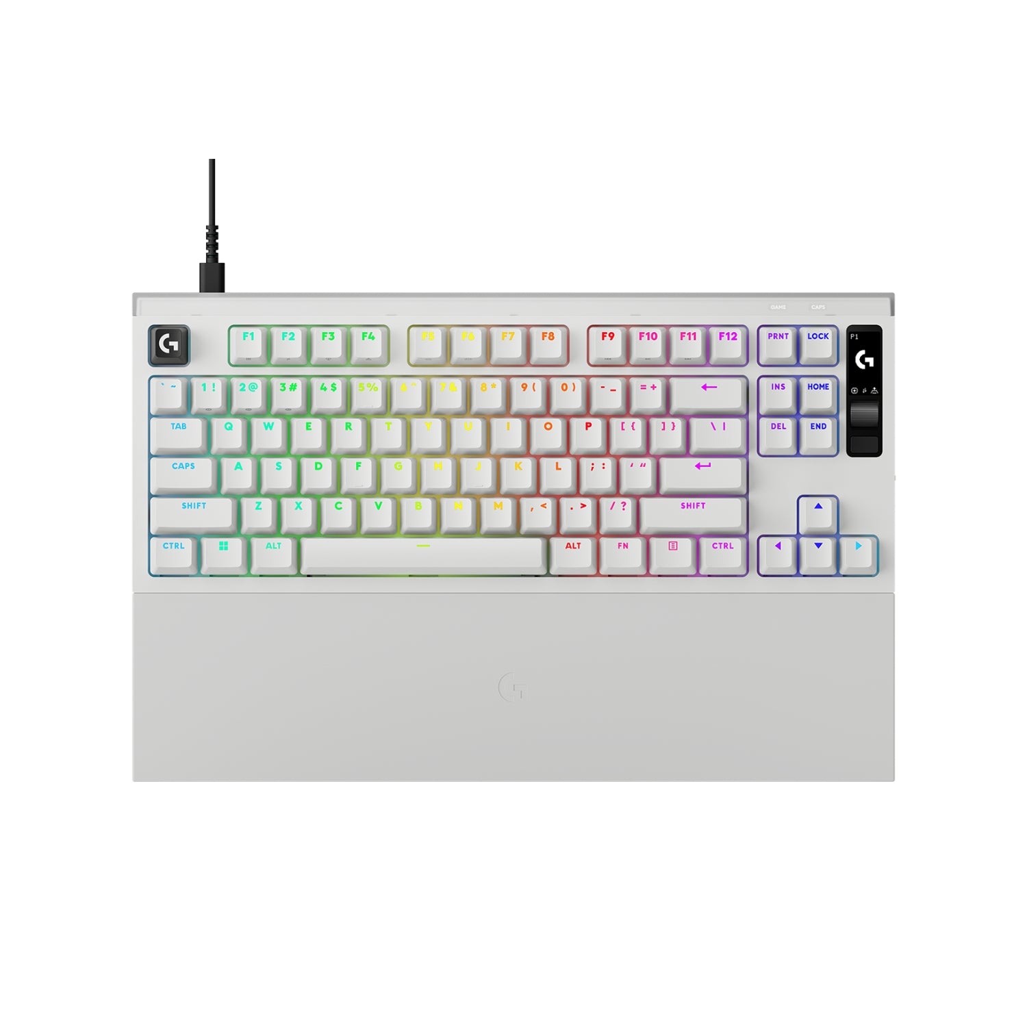 Logitech G PRO X2 RAPID 磁性類比有線電競鍵盤