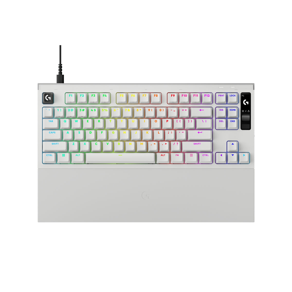 Logitech G PRO X2 RAPID 磁性類比有線電競鍵盤