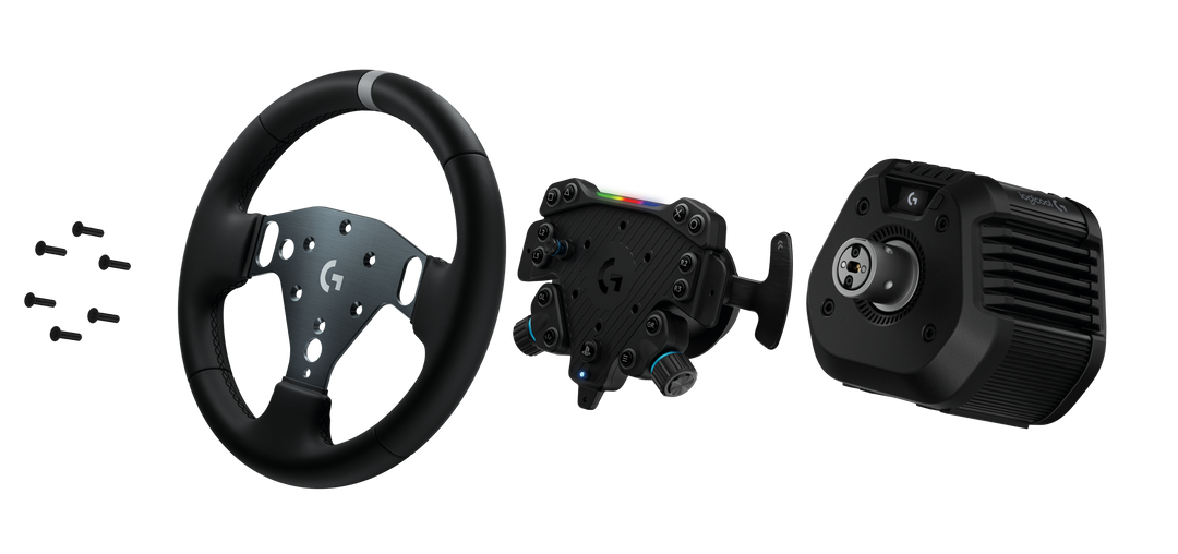 Logitech G RS50 賽車模擬方向盤 for PlayStation/PC