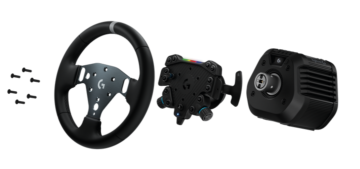 Logitech G RS50 賽車模擬方向盤 for PlayStation/PC