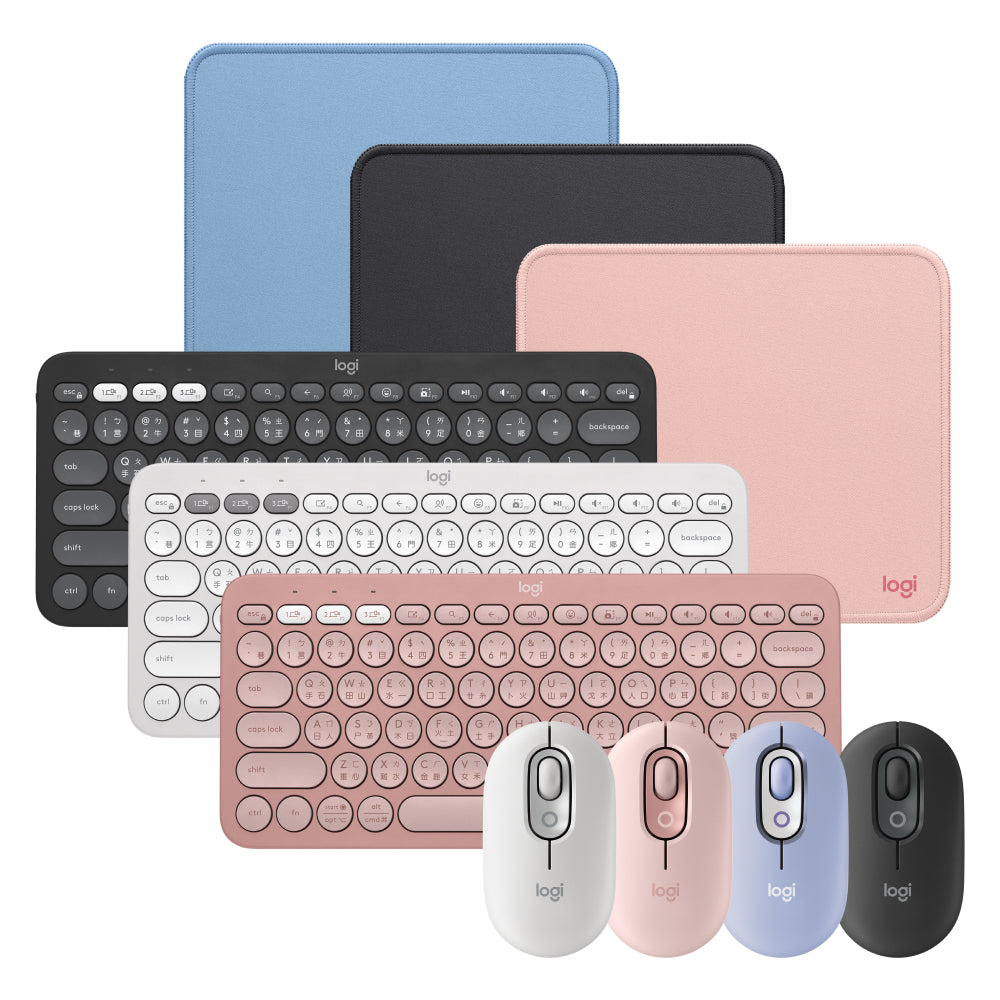 【聖誕首選】K380S+POP MOUSE+滑鼠墊