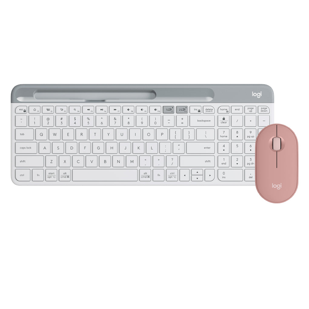 【雙11新會員最高折350】Logitech K580 藍牙鍵盤+Pebble M350S 無線滑鼠 (自由配)