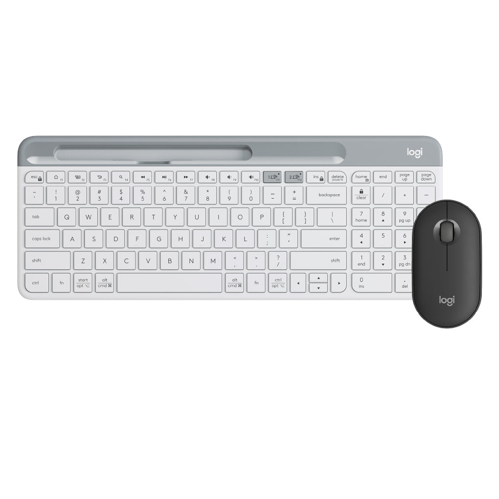 【雙11新會員最高折350】Logitech K580 藍牙鍵盤+Pebble M350S 無線滑鼠 (自由配)