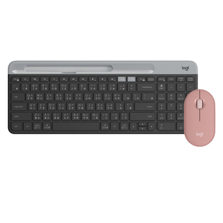 【雙11新會員最高折350】Logitech K580 藍牙鍵盤+Pebble M350S 無線滑鼠 (自由配)