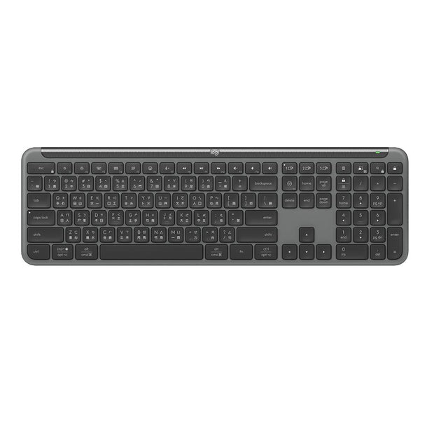 Logitech K950 無線纖薄靜音鍵盤 - 石墨灰 – 羅技 Logi 網路旗艦店