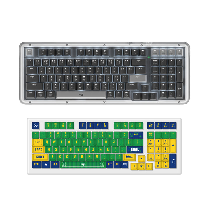 Logitech ALTO KEYS K98M 機械式無線鍵盤 + 足球主題限量鍵帽
