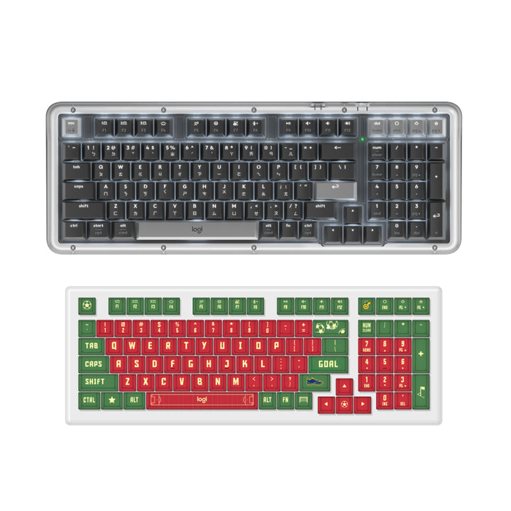 Logitech ALTO KEYS K98M 機械式無線鍵盤 + 足球主題限量鍵帽
