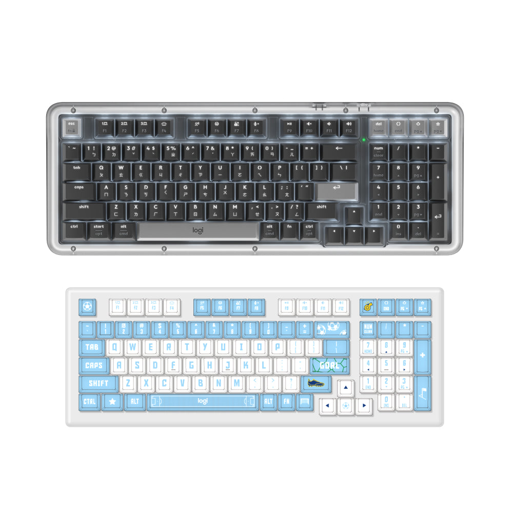Logitech ALTO KEYS K98M 機械式無線鍵盤 + 足球主題限量鍵帽