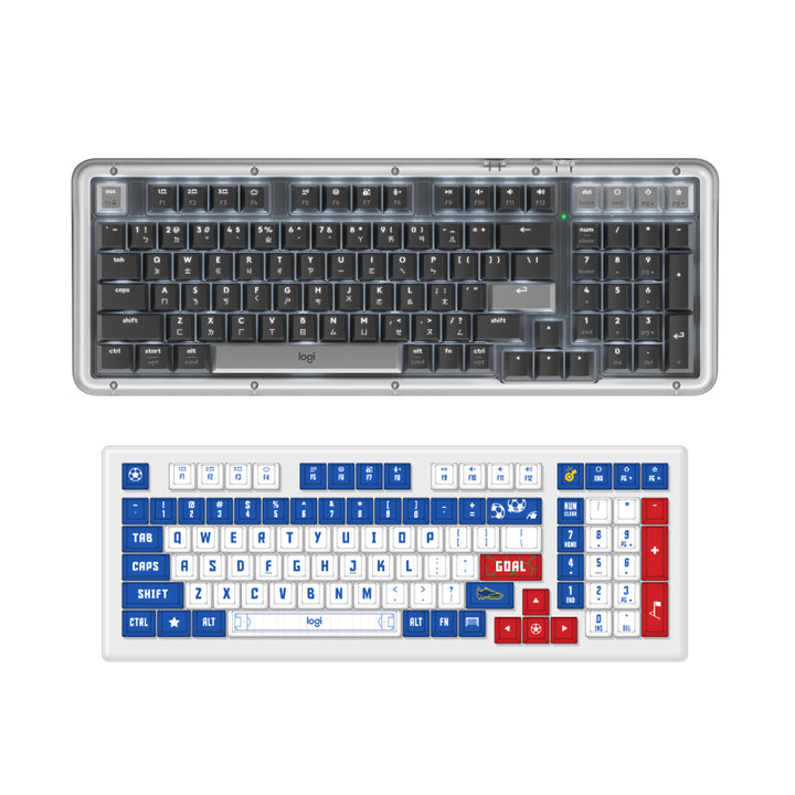 Logitech ALTO KEYS K98M 機械式無線鍵盤 + 足球主題限量鍵帽