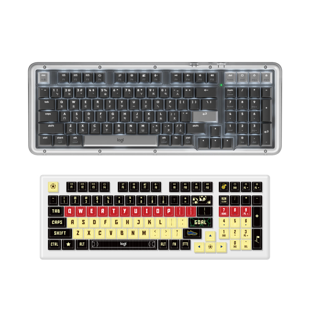 Logitech ALTO KEYS K98M 機械式無線鍵盤 + 足球主題限量鍵帽