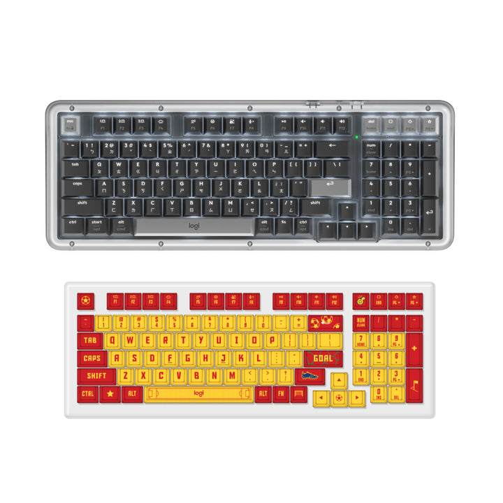 Logitech ALTO KEYS K98M 機械式無線鍵盤 + 足球主題限量鍵帽