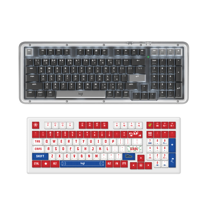 Logitech ALTO KEYS K98M 機械式無線鍵盤 + 足球主題限量鍵帽
