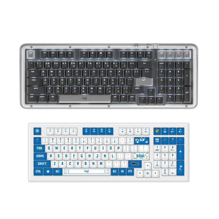 Logitech ALTO KEYS K98M 機械式無線鍵盤 + 足球主題限量鍵帽