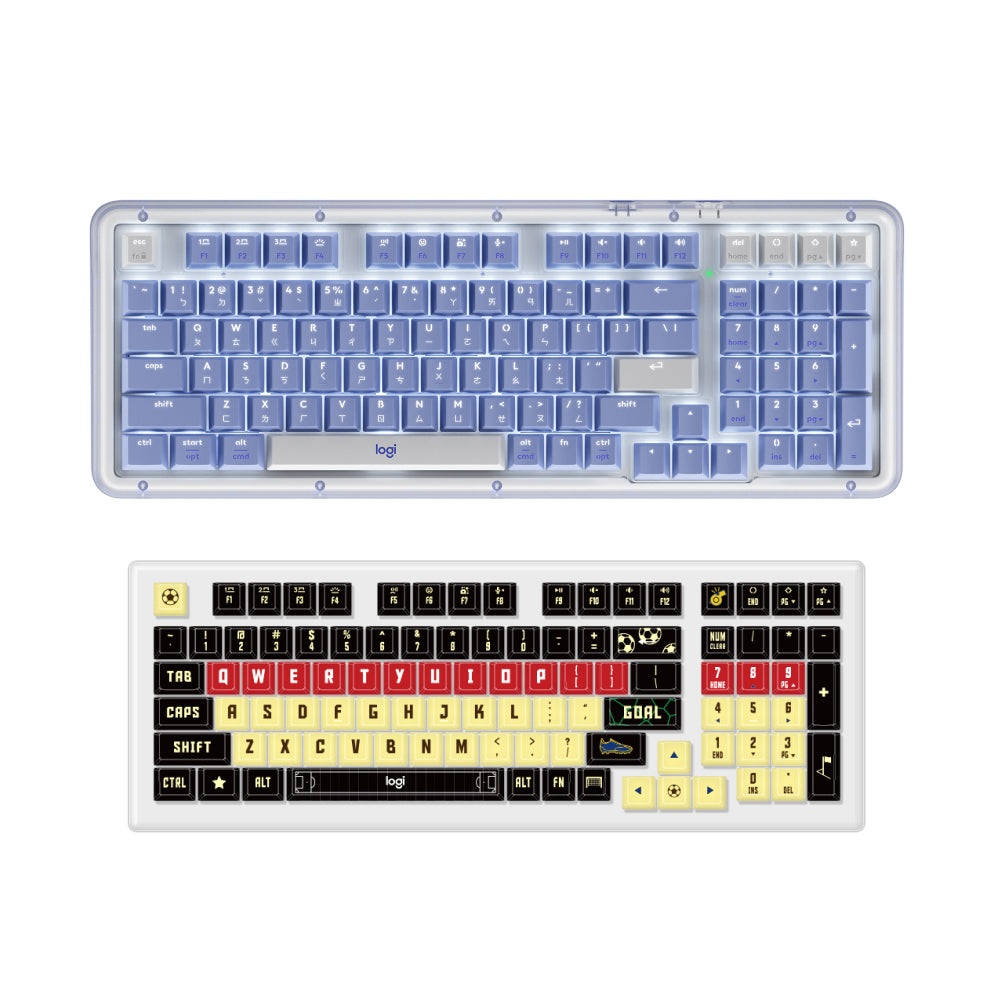 Logitech ALTO KEYS K98M 機械式無線鍵盤 + 足球主題限量鍵帽