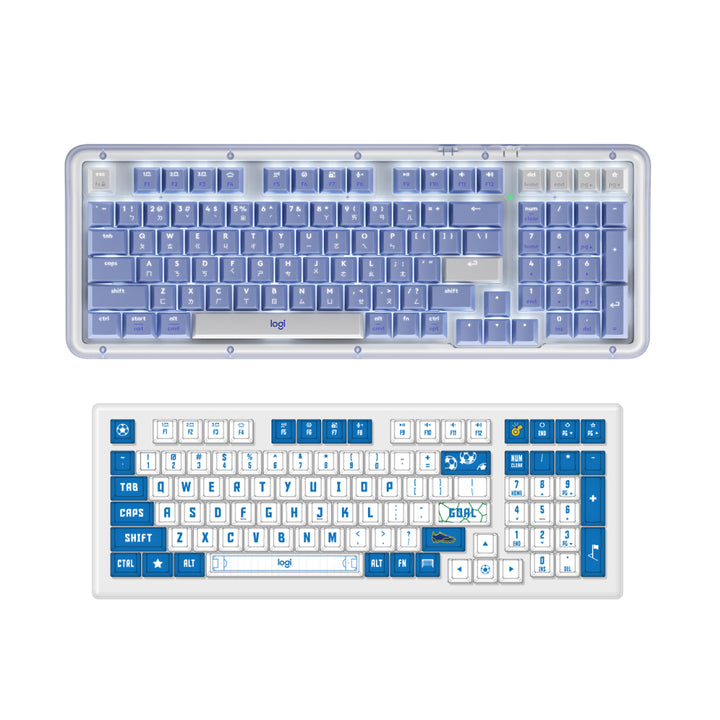 Logitech ALTO KEYS K98M 機械式無線鍵盤 + 足球主題限量鍵帽