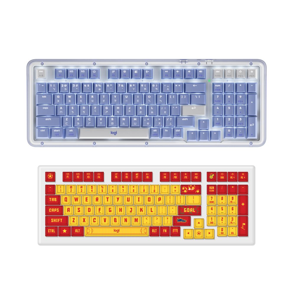 Logitech ALTO KEYS K98M 機械式無線鍵盤 + 足球主題限量鍵帽