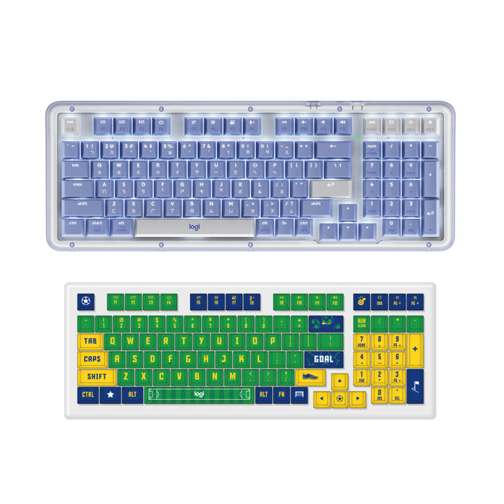 Logitech ALTO KEYS K98M 機械式無線鍵盤 + 足球主題限量鍵帽