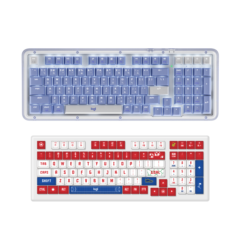 Logitech ALTO KEYS K98M 機械式無線鍵盤 + 足球主題限量鍵帽