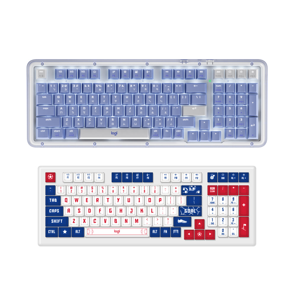Logitech ALTO KEYS K98M 機械式無線鍵盤 + 足球主題限量鍵帽