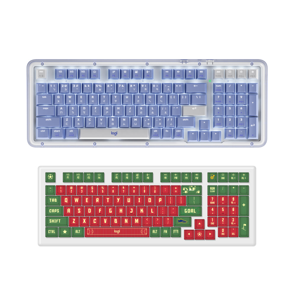 Logitech ALTO KEYS K98M 機械式無線鍵盤 + 足球主題限量鍵帽