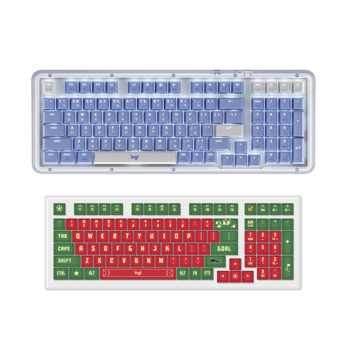 Logitech ALTO KEYS K98M 機械式無線鍵盤 + 足球主題限量鍵帽