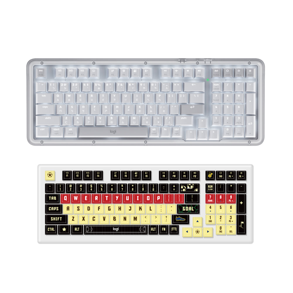 Logitech ALTO KEYS K98M 機械式無線鍵盤 + 足球主題限量鍵帽