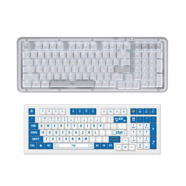 Logitech ALTO KEYS K98M 機械式無線鍵盤 + 足球主題限量鍵帽