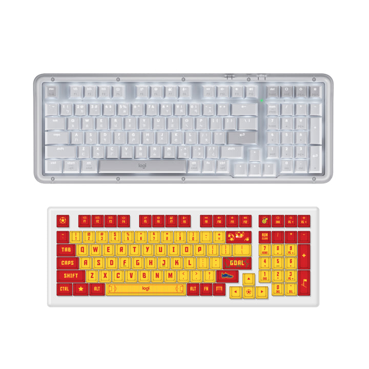 Logitech ALTO KEYS K98M 機械式無線鍵盤 + 足球主題限量鍵帽