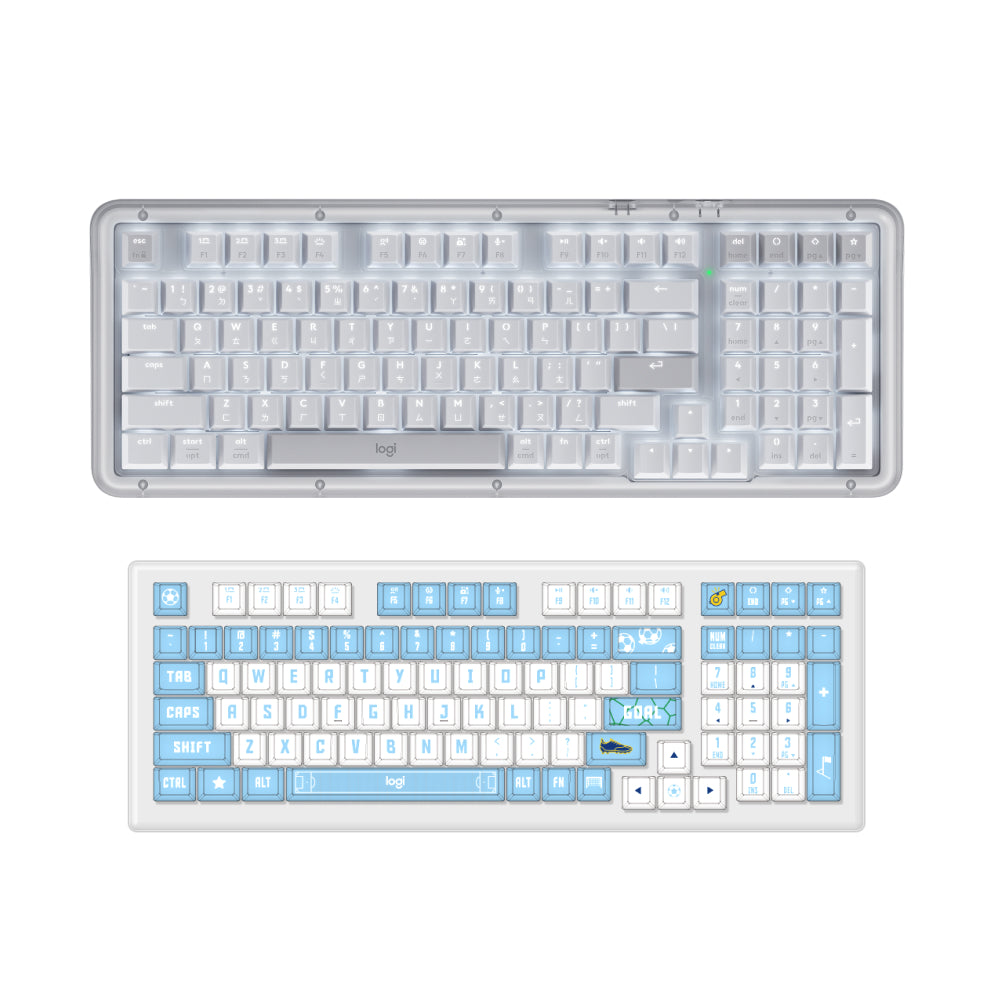 Logitech ALTO KEYS K98M 機械式無線鍵盤 + 足球主題限量鍵帽