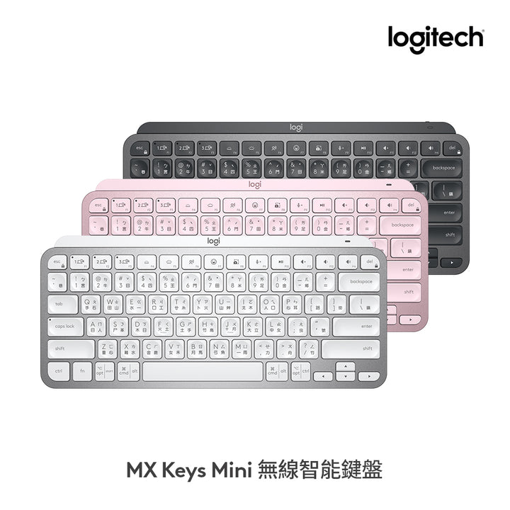【新春新客最高折300】Logitech MX Keys Mini 無線智能鍵盤