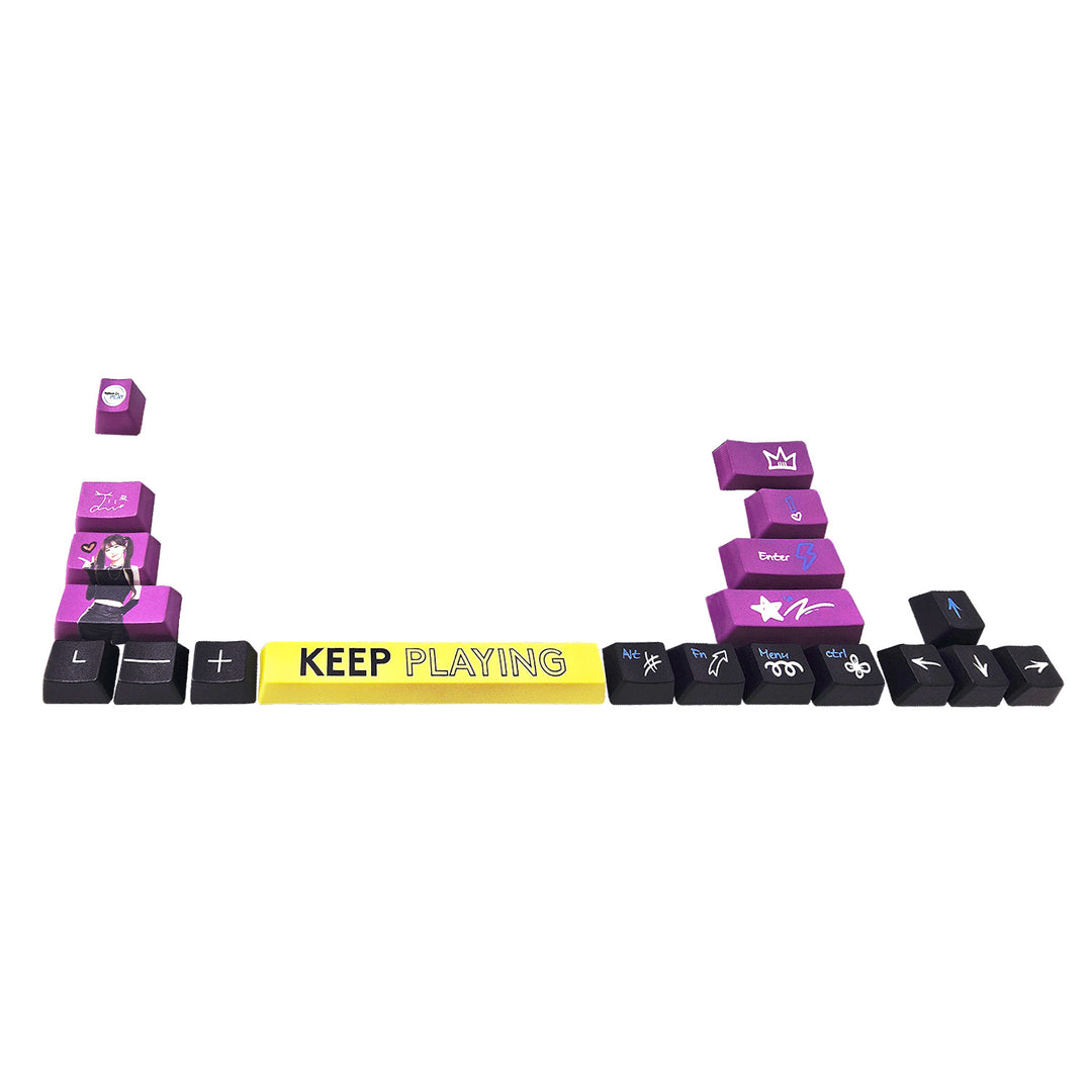 贈品 - Logitech G FT.李珠珢 專屬鍵帽